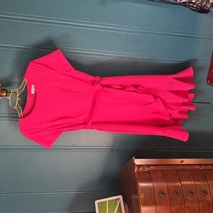 Pink Calvin Klein dress